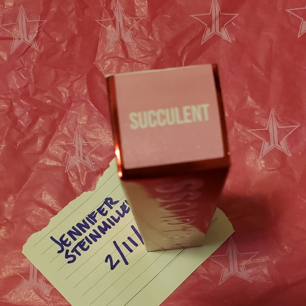 BNIB JEFFREE STAR SUCCULENT GLOSS VALENTINES